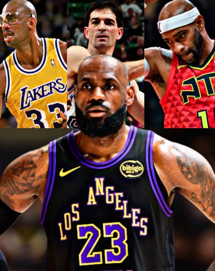 NBA直播-41岁詹姆斯场均26分 而同期贾巴尔+斯托克顿+卡特场均合计25.9分